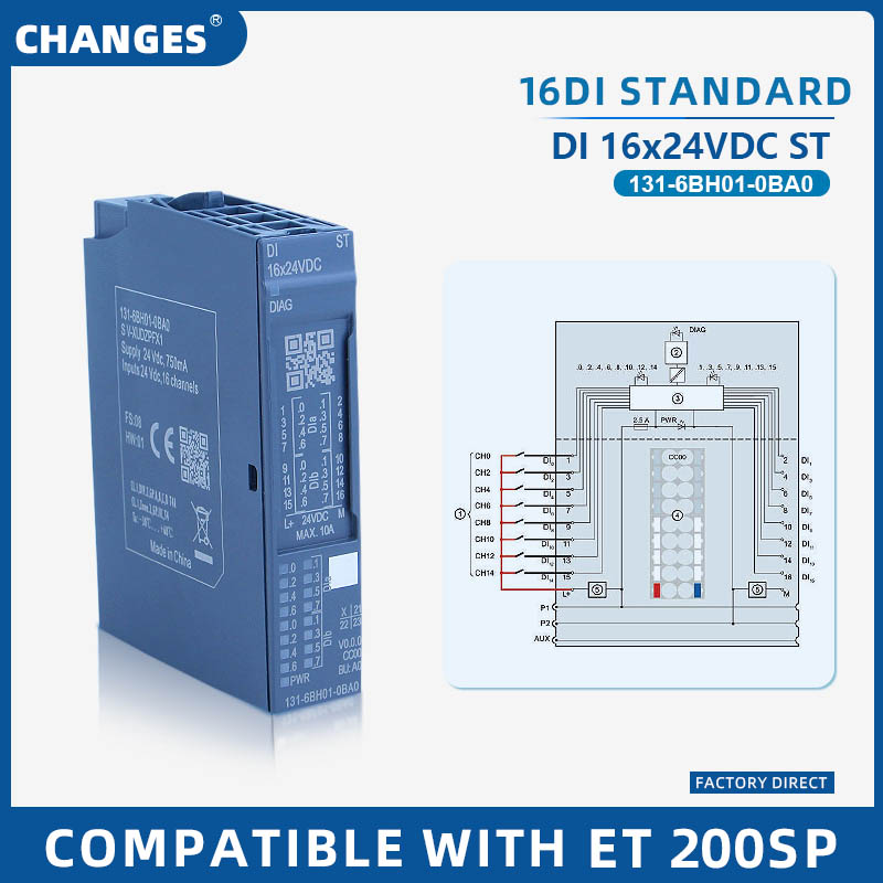ET 200SP DI 16x24VDC ST