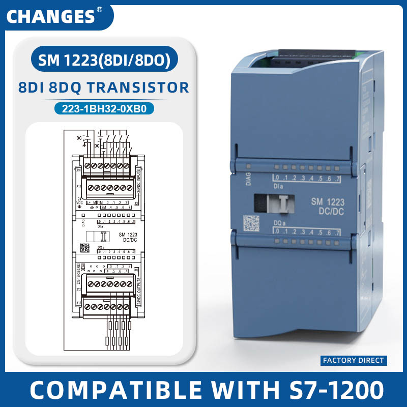 SM 1223 (8DI / 8DO Transistor)