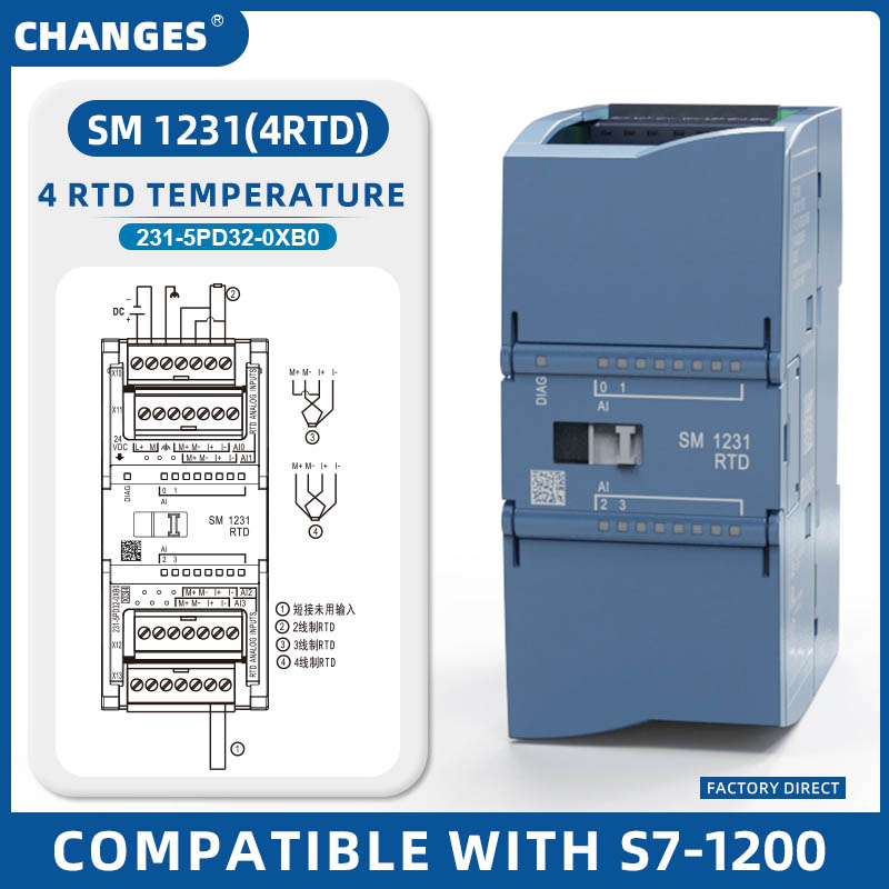 SM 1231 AI 4 x 16 BIT RTD
