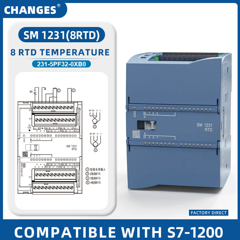 SM 1231 AI 8 x 16 BIT RTD